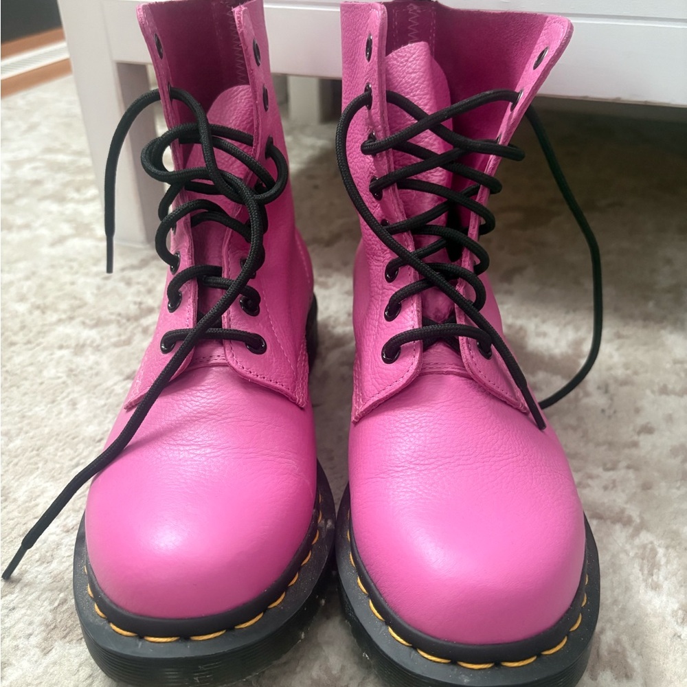 Dr. Martens 1460 Pascal Pink Combat Boots